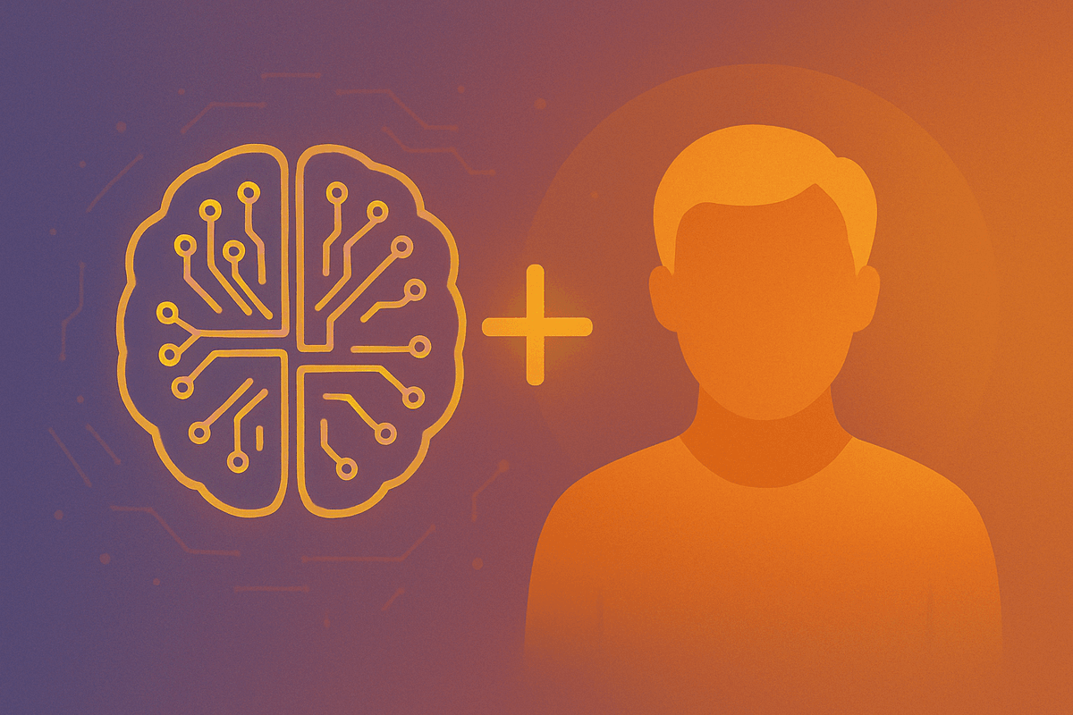 Local business website design with AI and human expertise